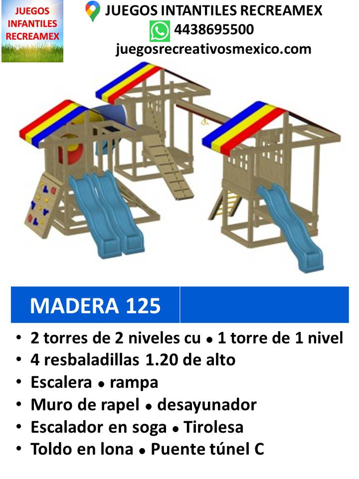 modulo de madera 125